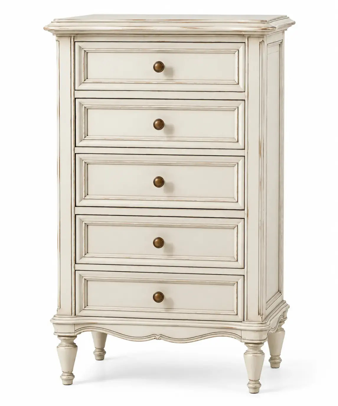 White bedside table with drawers from Ridgeandrung featuring a modern design, ideal for bedroom storage and organization.